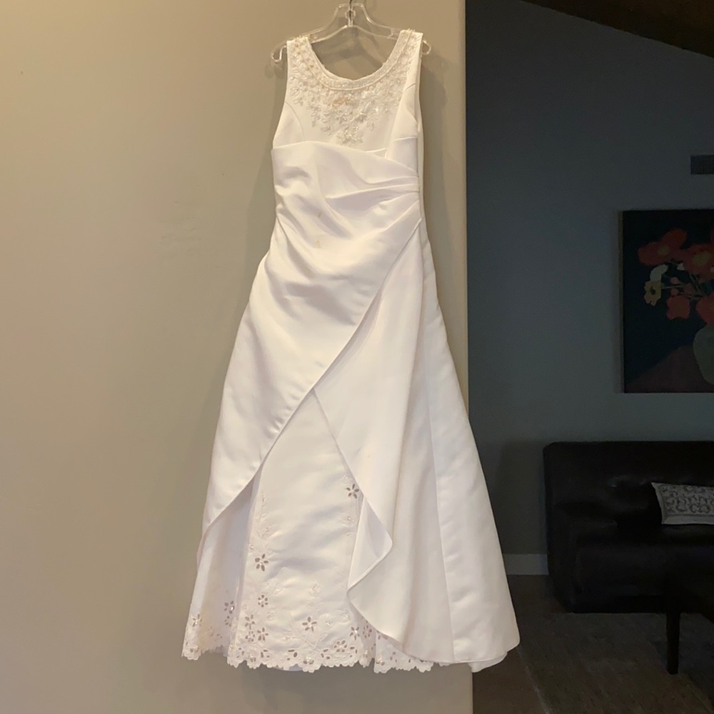 White dress